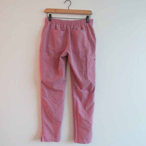 FIGS Yola Skinny Scrub Pants in Light Pink Coral - Size XS Petite - Picture 8 of 13